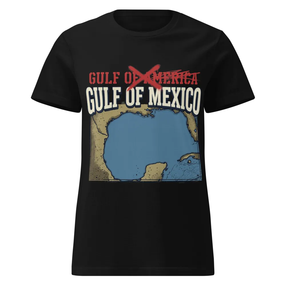 Gulf of Mexico Women's Tee on a Royal women's basic softstyle t-shirt