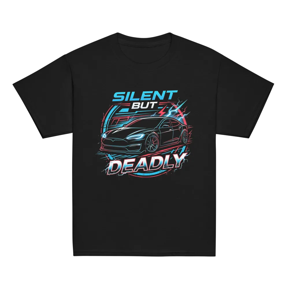 Silent But Deadly EV on a Royal youth classic tee
